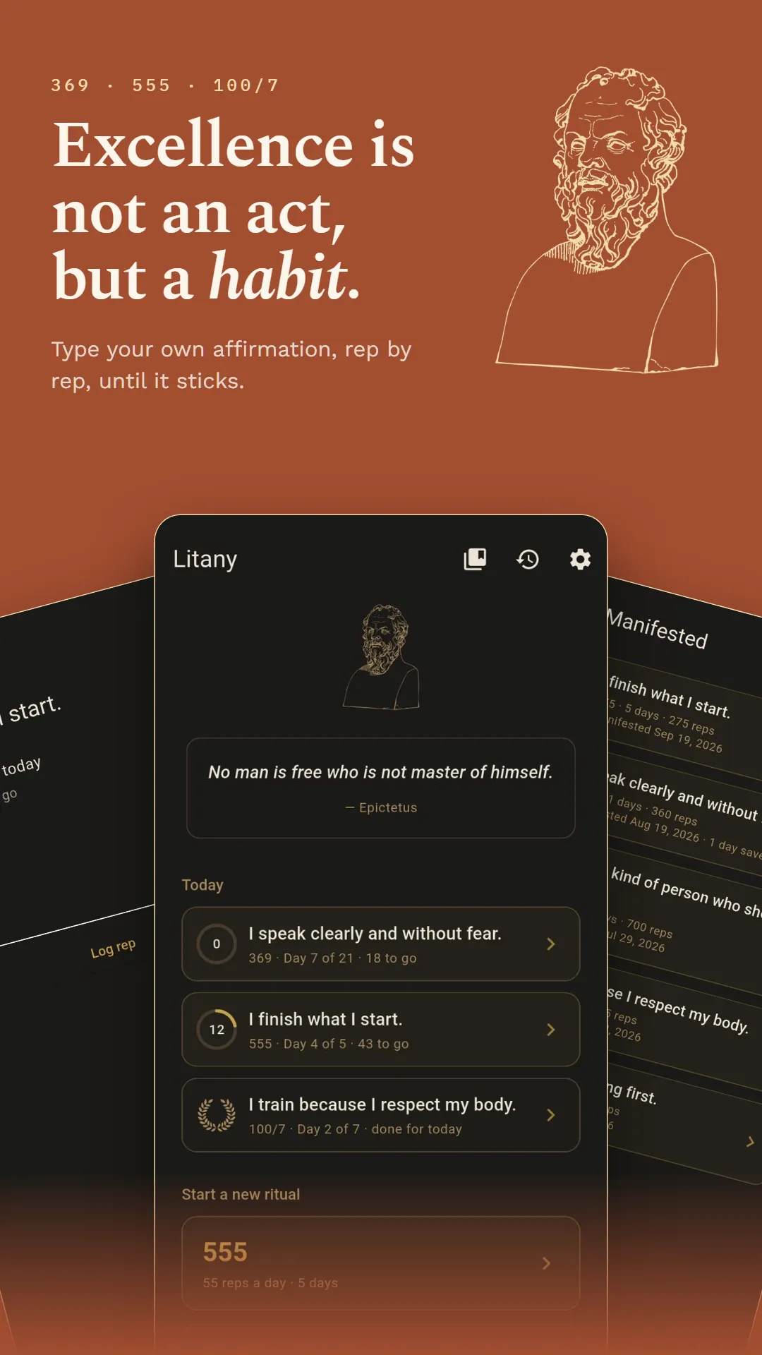 Litany app screenshot